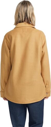 Volcom Women's Stone Bonded Sherpa Shacket Button Jacket in Saudi Arabia
