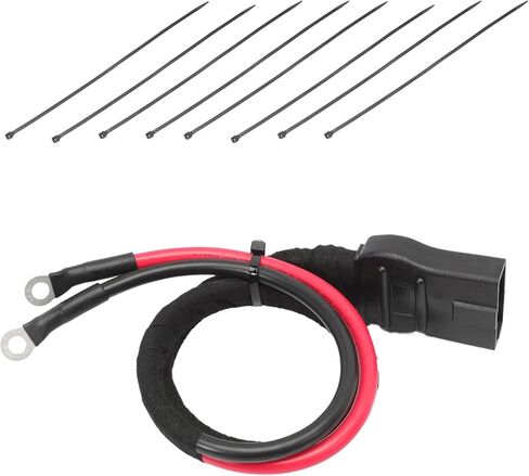 2-Pin كابل البطارية تسخير المحراث الجانب يناسب محاريث الثلج الغربية فيشر يستبدل 21294 8245 in Kuwait