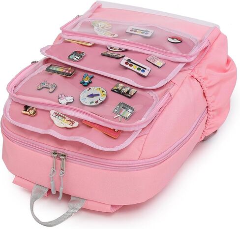 RAINBOW SMILE Girls Womens Kawaii Cute Ita Bag Backpack with insert Pin Display Backpack for School Anime Cosplay in Saudi Arabia
