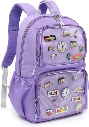 RAINBOW SMILE Girls Womens Kawaii Cute Ita Bag Backpack with insert Pin Display Backpack for School Anime Cosplay in Saudi Arabia