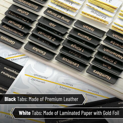 Mr. Pen- Bible Tabs, 75 Tabs, White, Laminated Bible Tabs for Women and Men, Bible Tabs for Study Bible, Bible Index Tabs, Bible Book Tabs, Bible Labels Tabs, Mr Pen Bible Tabs in Saudi Arabia