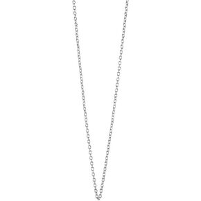 Sterling Silver Cable Chain Adjustable Length