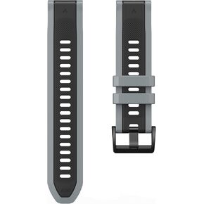 22mm/26mm Upgraded Composite Silicone Rubber Replacement Watch Band with Stainless Steel Buckle for Garmin Fenix 8/6/7, Forerunner 965/955/945, epix Pro Gen 2 – Quick Fit Strap
