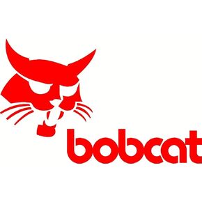 Bobcat Vinyl Decal Window or Bumper Sticker Skidsteer Loader Excavator Loader