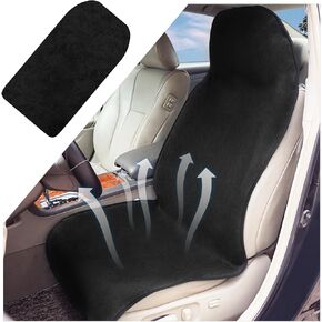 Car Seat Towel Cover Absorb Sweat and Water,Refreshing Car Seat Towel Fit After Gym,Swimming,Running,Universal Waterproof Towel Seat Car Interior Accessories for Cars,Trucks,SUVs