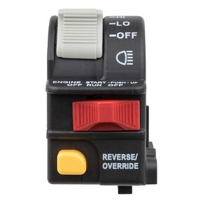 4010262 Left Handlebar Bar Switch, Engine Start Run Off Headlight HI LO Off Start Light Switch for Po-laris Sportsman Scrambler Magnum Xplorer Sport Worker Diesel 1999-2001#4110243 4110248