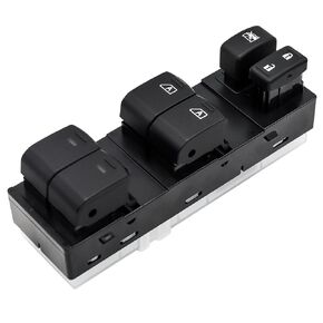 Power Master Window Control Switch Front Left Driver Side Compatible with Nissan Maxima 2009 2010 2011 2022 2013 2014 Replace 25401-9N00E 254019N00E