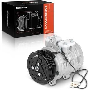 A-Premium Air Conditioner AC Compressor with Clutch Compatible with Chevrolet Sprint Tracker Geo Metro GMC Tracker Suzuki Swift X-90