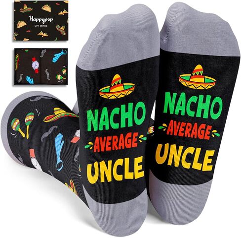 HAPPYPOP Funny Dad Socks Fathers Day Socks, Dad Birthday Gifts, Funny Gifts For Dad From Daughter Son, Father Gifts in Saudi Arabia