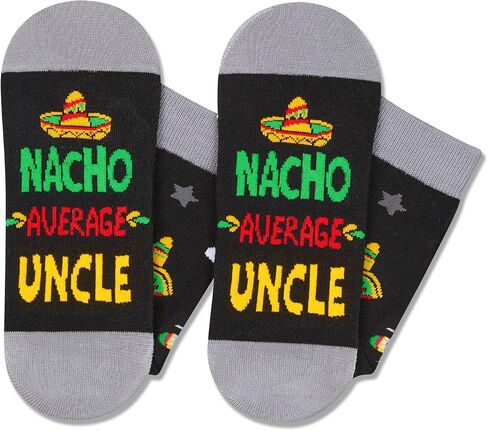 HAPPYPOP Funny Dad Socks Fathers Day Socks, Dad Birthday Gifts, Funny Gifts For Dad From Daughter Son, Father Gifts in Saudi Arabia