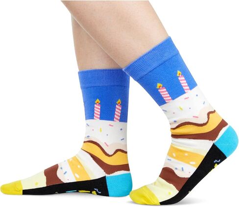 HAPPYPOP 45th Birthday Gifts Ideas Socks - Gifts for Guys in Their 45s, 45 Year Old Gifts, 45th Birthday Socks in Saudi Arabia