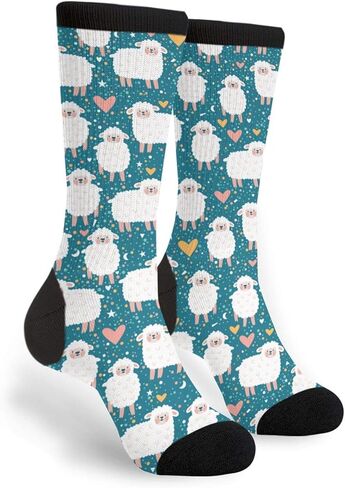 Men Women Casual Socks Funny Funky Novelty Crew Tube in Saudi Arabia