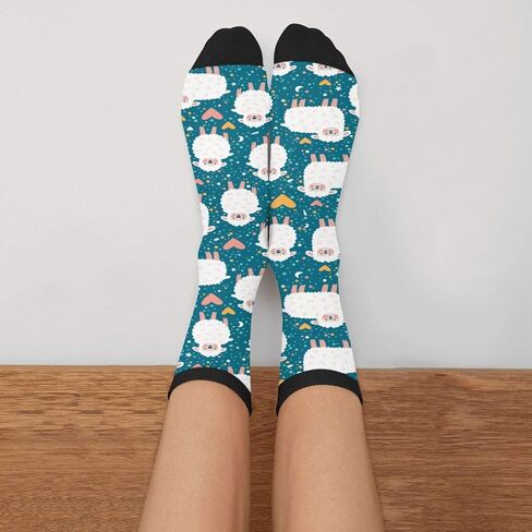 Men Women Casual Socks Funny Funky Novelty Crew Tube in Saudi Arabia