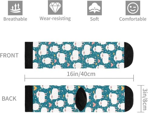Men Women Casual Socks Funny Funky Novelty Crew Tube in Saudi Arabia
