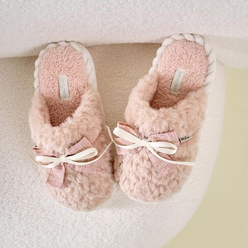 Women's Fuzzy Slippers with Memory Foam Cory House Slippers Indoor and Outdoor Anti-Skid Sole Warm Gifts for Women Mom Ladies in Saudi Arabia
