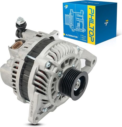 PHILTOP Alternator Compatible with Mazda 2 2011-2014 High Amp Alternators Replace 11578N 12V 90Amp CW S6 6-Groove Pulley in Saudi Arabia