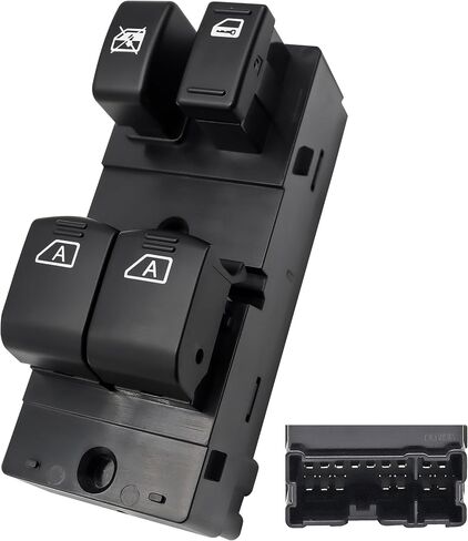 Power Master Window Control Switch Front Left Driver Side Compatible with Nissan Maxima 2009 2010 2011 2022 2013 2014 Replace 25401-9N00E 254019N00E in Kuwait