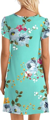 HOTGIFT Women's Summer Cover Ups Dress Loose Soft Cover Up for Swimwear Beach Sundress in Saudi Arabia