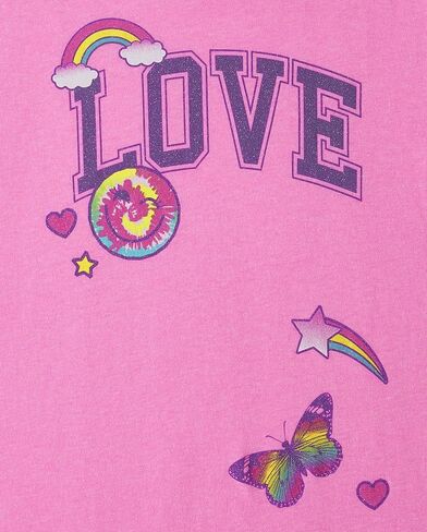 The Children's Place Girls' Unicorn Long Sleeve Graphic T-Shirts,multipacks in Saudi Arabia
