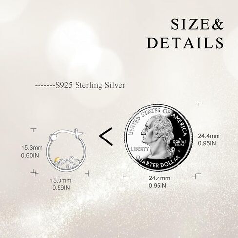 Small Hoop Earrings 925 Sterling Silver Huggie Cute Jewelry Birthday Gifts for Women in Saudi Arabia