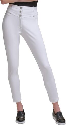 KARL LAGERFELD Women's Compression Skinny High Waisted Pant in Saudi Arabia