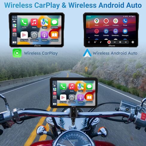 2024 CARPURIDE W905 Carplay المحمولة & Android Auto، شاشة Carplay 9 بوصة تعمل باللمس للسيارة، كاميرا داش 4K، كاميرا احتياطية 1080 بكسل، ملاحة تشغيل السيارة مع وصلة مرآة/Siri/FM/بلوتوث/مستشعر الضوء in Kuwait