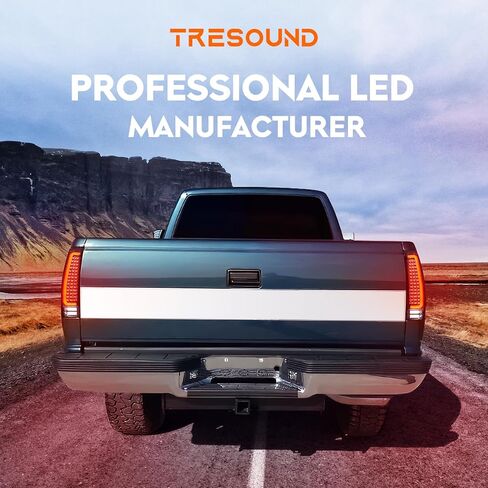 Tresound LED Tail Light for 2019-2023 GMC Sierra 1500, 2020-2023 Sierra 2500 HD 3500 HD w/Factory Incandescent TailLight Model, Not Fit Factory LED Tail Light and 2019 Sierra 1500 Limited Model in Saudi Arabia