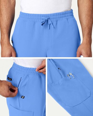 Jaanuu Rhodes Men's 7-Pocket Straight Leg Scrub Pant in Saudi Arabia