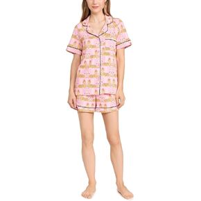 Bedhead PJs Womens Boxer Short Sleeve Pj Set