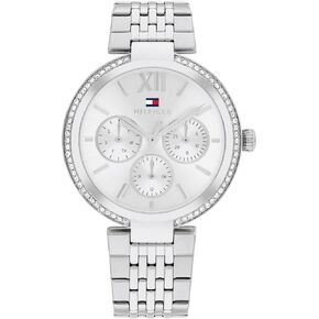 Tommy Hilfiger Classic Multi-Function Quartz Watch - Stainless Steel Wristwatch for Women, Water Resistant Up to 3 ATM/30 Meters - Premium Fashion Timepiece with Day to Night Versatility - 36mm