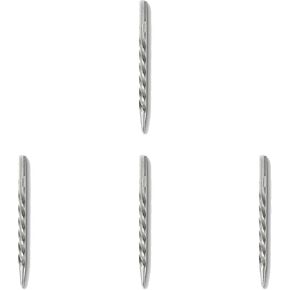 4 Pack Tire Reamer Drill Bit 1/4'' Probe Puncture Needle Attachment Tire Repair Plugs Cutter Burr for Tire Plug Kit Cordless Drill Reaming Drilling Patching Car Tires Cutting Tool