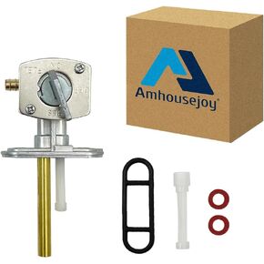 Amhousejoy Fuel Gas Petcock Valve Switch Pump Fit for Suzuki LTZ400 LTZ 400 2003 2004 2005 2006 2007 2008 ATV Quad Four Wheeler