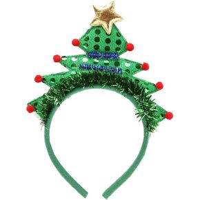 Christmas Headbands Christmas Tree Headband, Costume Xmas Headbands for Holiday Party Suppliers