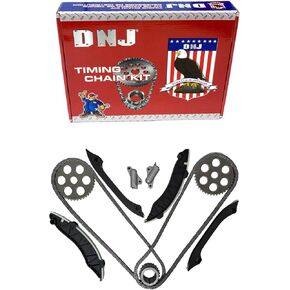 DNJ TK1174 Timing Chain Kit for 2014-2019 Jeep Ram 1500 1500 Classic Grand Cherokee 3.0L V6 24V DOHC 2987cc