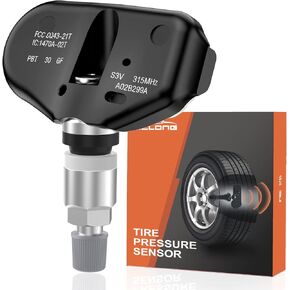 315MHZ Tire Pressure Monitor System Sensors for Acura MDX 2005 2006 TL 2006-2008 RL 2005-2008|Honda Odyssey Touring 2005-2007 Ridgeline 2006-2014 Pilot 2005-2008 06421-S3V-A04 1PC