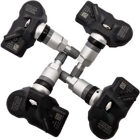 4Pcs 5Q0907275B Tire Pressure Sensor TPMS for Audi A3 A6 A7 A8 TT Q3 Q5 Q7 RS3 RS4 RS5, Passat Beetle Touareg Tiguan Golf, Pors-che 718 911 Boxter4 Cayenne GT3 5Q0907275 5Q0907275F