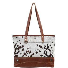 Combined Leather & Hairon Bag