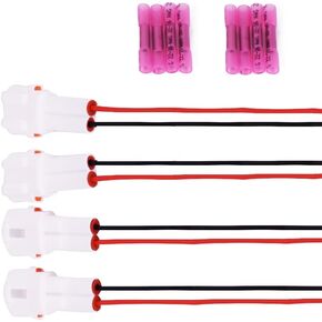 4pcs Accessory Power Lead Kit Compatible with Yamaha Wolverine RMAX and 850 X2 X4 RMAX2 RMAX4 B4J-H25B0-V0-00