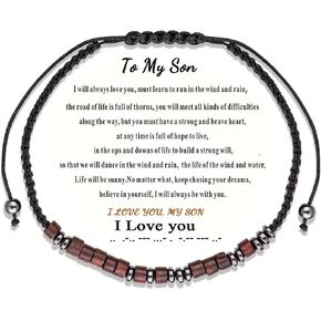 Morse Code Bracelet for Men Inspriational Bracelet Encouragement Bracelet Inspriational Morse Code Bracelet Inspirational Gifts Birthday Christmas Gifts for Women