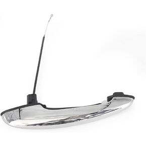 Passenger Side Outside Door Handle 51211513110 Fit for Mini Cooper R50 R52 R53 R55 R56 R57 R58 R59 Right Side Chrome Exterior Door Handle Replace 51217147504 51217198472
