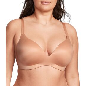 Victoria's Secret Infinity Flex Perfect Shape Bra, Push Up, Full Coverage, Wireless, Bras for Women, Beige(38C)