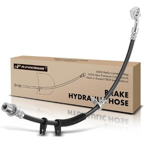 A-Premium Front Driver Brake Hydraulic Hose Compatible with Select Cadillac Models - CTS 2014-2017, ATS 2013-2017