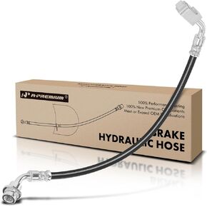A-Premium Front Driver Brake Hydraulic Hose Compatible with Nissan Models - D21 1986-1994 4WD, Pathfinder 1987-1995, Pickup 1995-1997 4WD, 2.4L 3.0L - Replace# 4621131G11