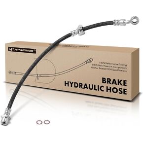 A-Premium Rear Driver Side Brake Hydraulic Hose Compatible with Select Acura Models - TL 2004 2005 2006 2007 2008 - Replace# 01468SEPA00