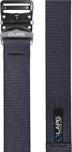 LA Police Gear LoPro Men's Range Belt, Tactical Belt for Men, High-Tech Buckle Men's Belt in Kuwait