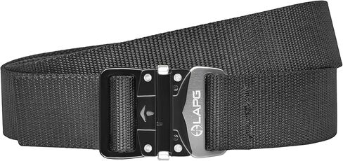LA Police Gear LoPro Men's Range Belt, Tactical Belt for Men, High-Tech Buckle Men's Belt in Kuwait