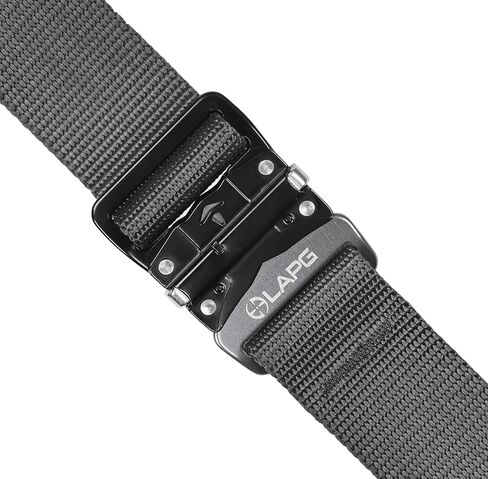 LA Police Gear LoPro Men's Range Belt, Tactical Belt for Men, High-Tech Buckle Men's Belt in Kuwait