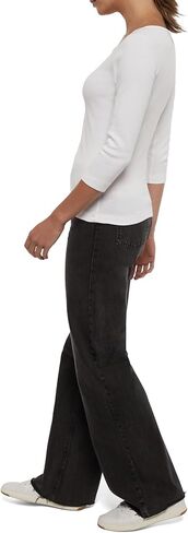 Three Dots Women's 3/4 Sleeve Top in Kuwait