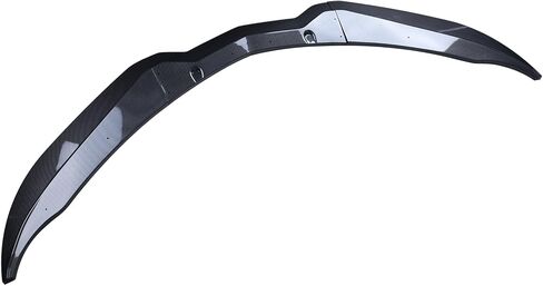 حافة ممتصة للصدمات الأمامية تناسب 2014-2019 Chevy Corvette C7 Z06 & Grand Sport Splitter Spoiler Diffuser Guard Wing Body Kit Air Dam Corvette C7 Accessories #22922352 (ألياف الكربون اللامعة) in Saudi Arabia