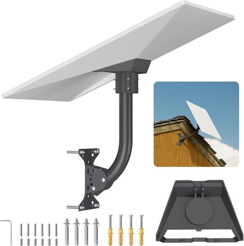 Compatible with Starlink Gen 3 Pipe Adapter Metal Pole Mount Kit for 1" to 2.1" Pipes, for Starlink Gen 3 Mount V3 Dish Kickstand Universal Adapt Thick and Thin Pipes in Saudi Arabia